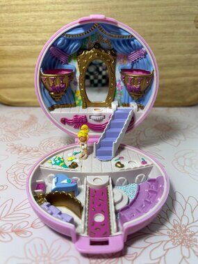 Vintage 1993 Bluebird Polly Pocket Ballerina Polly * MISSING TUTU *